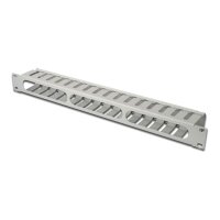 DIGITUS DN-97616 - 1HE Kabelmanagement Käfig abnehmbare Rückblende, Farbe grau (RAL 7035)