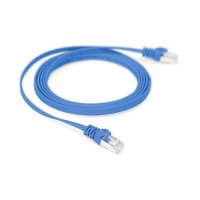 DK-1644-A-F-010/B - CAT 6A U-FTP Patchkabel, Cu, PVC AWG 30/7,  1 m Blau