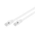 DK-1644-A-F-010/WH - CAT 6A U-FTP Patchkabel, Cu, PVC AWG 30/7,  1 m Weiß