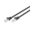 DK-1644-A-F-020/BL - CAT 6A U-FTP Patchkabel, Cu, PVC AWG 30/7,  2 m Schwarz