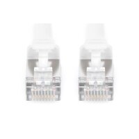 DK-1644-A-F-020/WH - CAT 6A U-FTP Patchkabel, Cu, PVC AWG 30/7,  2 m Weiß