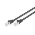 DK-1644-A-F-075/BL - CAT 6A U-FTP Patchkabel, Cu, PVC AWG 30/7,  7,5 m Schwarz