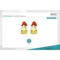 DK-1644-A-020/R - CAT 6A S-FTP Patchkabel, Cu, LSZH AWG 26/7,  2 m,  Rot