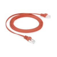 DK-1644-A-F-010/R - CAT 6A U-FTP Patchkabel, Cu, PVC AWG 30/7,  1 m Rot