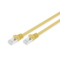 DK-1644-A-F-010/Y - CAT 6A U-FTP Patchkabel, Cu, PVC AWG 30/7,  1 m Gelb