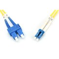 DIGITUS DK-2932-05 - LWL Patchkabel, Duplex, LC zu SC SM OS2 09/125 µ, 5 m