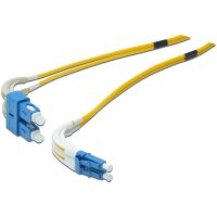 DIGITUS DK-2932-10 - LWL Patchkabel, Duplex, LC zu SC SM OS2 09/125 µ, 10 m