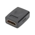 DIGITUS AK-330500-000-S - HDMI Adapter, Typ A Bu/Bu, Ultra HD 60p, sw