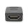 DIGITUS AK-330500-000-S - HDMI Adapter, Typ A Bu/Bu, Ultra HD 60p, sw