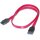 DIGITUS AK-400100-005-R - SATA Anschlusskabel, L-Typ Bu/Bu, 0.5m, gerade, SATA II/III, ro