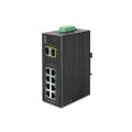 Indus. Switch, 8x10/100/1000T