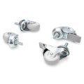 DIGITUS DN-19-CASTOR-WM - Laufrollen-Set für Standard Wandgehäuse 4 Laufrollen, 2 Stk. sind feststellbar,