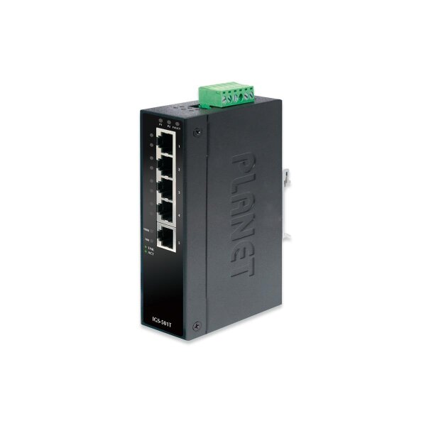 Indus. Switch, 5x10/100/1000TX