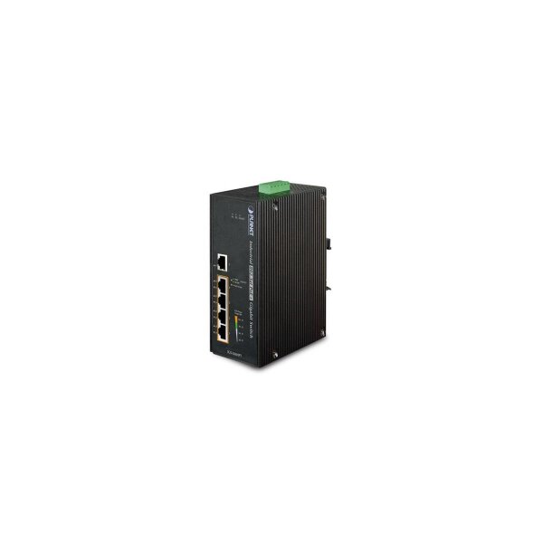 Industrie GE PoE+ Switch   4+1