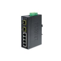 Indus. Switch, 4x10/100/1000TX
