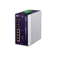 Industrie GE PoE+ Switch   4+2