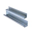 DIGITUS DN-19-GS-NW - L-Form Gleitschiene, für 600-800 mm tiefe Schränke tiefenverstellbar von 350-600 mm, Set mit 2 Stück