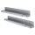 DIGITUS DN-19-GS-NW - L-Form Gleitschiene, für 600-800 mm tiefe Schränke tiefenverstellbar von 350-600 mm, Set mit 2 Stück