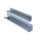 DIGITUS DN-19-GS-NW - L-Form Gleitschiene, für 600-800 mm tiefe Schränke tiefenverstellbar von 350-600 mm, Set mit 2 Stück