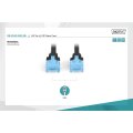 DIGITUS DK-1512-100/BL - CAT 5e U-UTP Patchkabel, PVC AWG 26/7, Länge 10 m, Farbe Schwarz