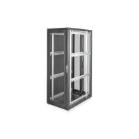 DIGITUS DN-19-SRV-36U-B-1 - 36HE Serverschrank, Unique, 1785x600x1000 mm perforierte Stahltüren, Farbe schwarz (RAL 9005)