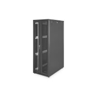 DIGITUS DN-19-SRV-36U-B-1 - 36HE Serverschrank, Unique, 1785x600x1000 mm perforierte Stahltüren, Farbe schwarz (RAL 9005)