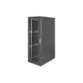 DIGITUS DN-19-SRV-36U-B-1 - 36HE Serverschrank, Unique, 1785x600x1000 mm perforierte Stahltüren, Farbe schwarz (RAL 9005)