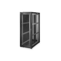 DIGITUS DN-19-SRV-36U-B-G - 36HE Serverschrank, Unique, 1785x600x1000 mm Stahl-Fronttür mit Plexiglass, schwarz (RAL 9005)