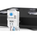 DIGITUS DN-19-FAN-2-B-N - Dachlüftereinheit für Unique Netzwerk & Dynamic 2 Lüfter, Thermostat, Schalter, Schwarz(RAL 9005)