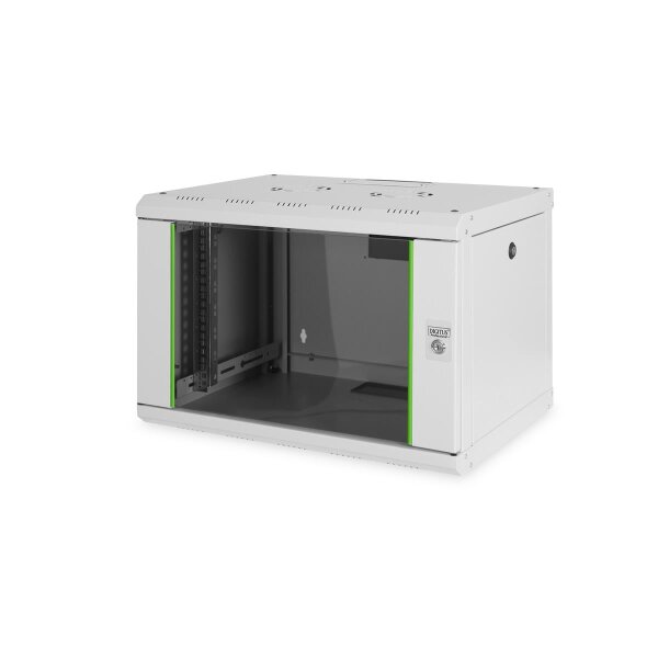 DIGITUS DN-19-07U - 7HE Wandgehäuse, Unique 420x600x450 mm, Farbe Grau (RAL 7035)