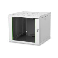 DIGITUS DN-19-09U-6/6 - 9HE Wandgehäuse, Unique 509x600x600 mm, Farbe Grau (RAL 7035)