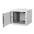 DIGITUS DN-19-09U-6/6 - 9HE Wandgehäuse, Unique 509x600x600 mm, Farbe Grau (RAL 7035)