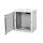 DIGITUS DN-19-12U - 12HE Wandgehäuse, Unique 643x600x450 mm, Farbe Grau (RAL 7035)