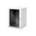 DIGITUS DN-19-16U-6/6 - 16HE Wandgehäuse, Unique 820x600x600 mm, Farbe Grau (RAL 7035)