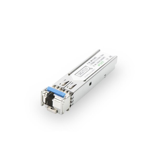 DIGITUS DN-81003-01 - 1.25 Gbps SFP Module, Singlemode, BiDi, HP-komp. LC Simplex, Tx1310nm/Rx1550nm, up to 20km, HP