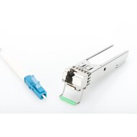 DIGITUS DN-81004-01 - 1.25 Gbps SFP Modul, Singlemode, BiDi, HP-comp. LC Simplex, Tx1550nm/Rx1310nm, bis to 20km, HP