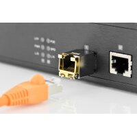 DIGITUS DN-81005 - 1.25 Gbps Kupfer SFP Module, RJ45 10/100/1000Base-T, bis zu 100 Meter