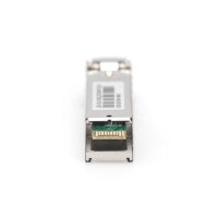 DIGITUS DN-81010 - 1.25 Gbps SFP Modul, Multimode, Industrie ver. LC Duplex Stecker, 850nm, bis zu 550m