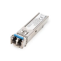 DIGITUS DN-81011 - 1.25 Gbps SFP Modul, Singlemode, Industrie Vers. LC Duplex Stecker, 1310nm, bis zu 20km