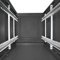 DIGITUS DN-19-42U-6/6-B-1 - 42HE Netzwerkschrank, Unique 2053x600x600 mm, Farbe Schwarz (RAL 9005)