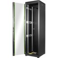 DIGITUS DN-19-42U-6/6-B-1 - 42HE Netzwerkschrank, Unique 2053x600x600 mm, Farbe Schwarz (RAL 9005)