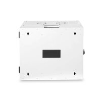 DIGITUS DN-19-09U-3 - 9HE Wandgehäuse, Unique , 509x600x600mm zweiteilig, schwenkbar, Grau ( RAL 7035)