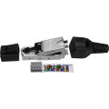 DIGITUS DN-93631 - Cat.6A Feldstecker, STP, Staubschutzkappe, Knickschutz