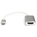 DIGITUS DA-70836 - USB Type-C 4K HDMI Adapter, 20cm Kabellänge Aluminium Gehäuse, Chipset: AG9310