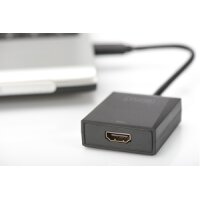 DIGITUS DA-70841 - USB 3.0 auf HDMI Adapter, 1080p Eingang USB, Ausgang HDMI