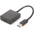 DIGITUS DA-70841 - USB 3.0 auf HDMI Adapter, 1080p Eingang USB, Ausgang HDMI