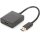 DIGITUS DA-70841 - USB 3.0 auf HDMI Adapter, 1080p Eingang USB, Ausgang HDMI