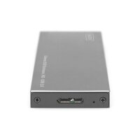 DIGITUS DA-71111 - Externes SSD-Gehäuse, M2 USB3.0, M.2 (NGFF), B-Key, Chipsatz: ASM1153E