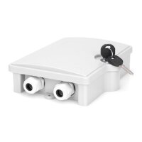 DIGITUS DN-968912 - Distribution Box für Außen, IP65 für 2x SC/SX Adapter oder 2x LC/DX