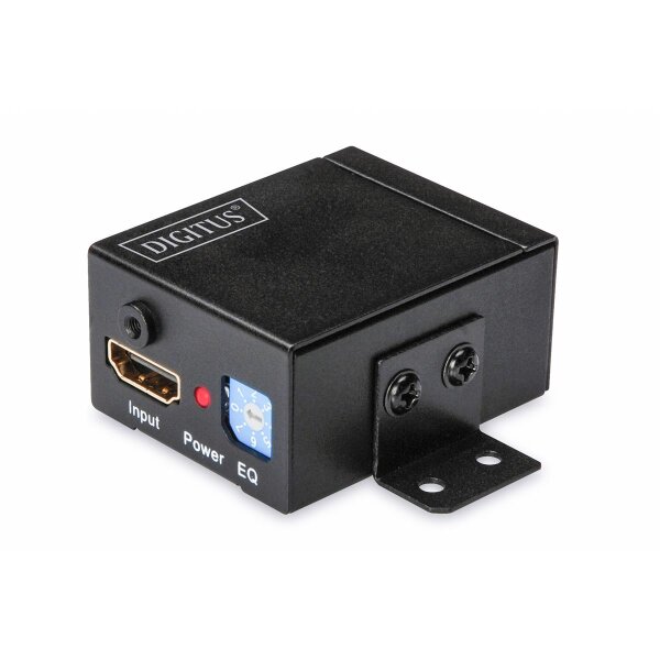 DIGITUS DS-55901 - HDMI High Speed Repeater, Full HD, 1080p Bandbreite 225MHz, mit Wandbefestigung
